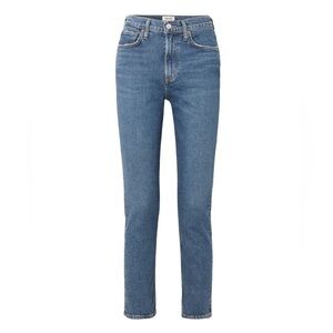 Agolde Spellbound Merrel Mid Rise Slim Straight Leg Denim Jeans 26